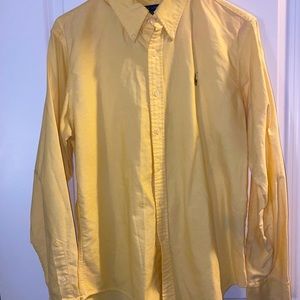 Yellow Ralph Lauren Button Down